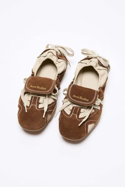 Acne Studios Lace-up Sneakers In Multi