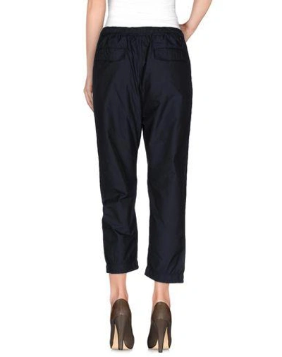 Shop White Mountaineering Casual Pants In Dark Blue