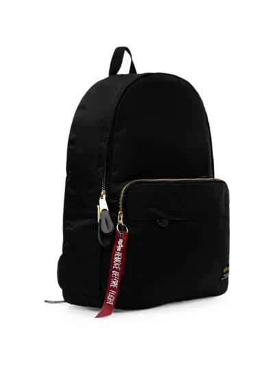 Alpha Industries Remove Before Flight Backpack In Black