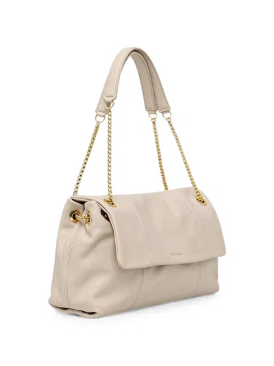 Trussardi Medium Orbita Chain-strap Shoulder Bag In Neutral