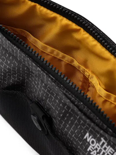 The North Face Clyffe Grid-pattern Mesh-panel Shoulder Bag In Black