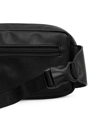 Blauer Logo-embossed Belt Bag In Black