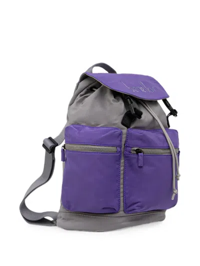 Benetton Stranger Things Backpack In Purple