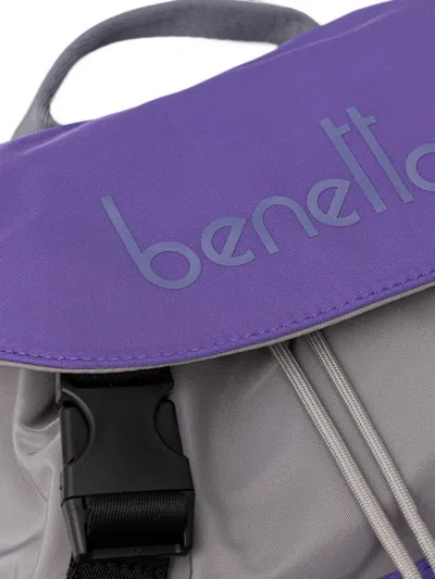 Benetton Stranger Things Backpack In Purple