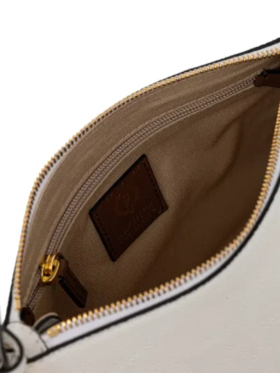 Pollini Archive Collection Shoulder Bag In White