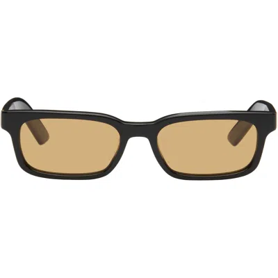 Retrosuperfuture Gesto Rectangle-frame Sunglasses In Black