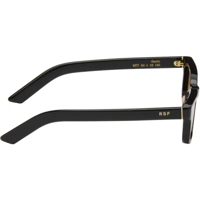 Retrosuperfuture Gesto Rectangle-frame Sunglasses In Black