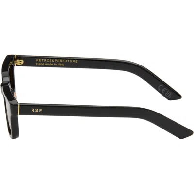 Retrosuperfuture Gesto Rectangle-frame Sunglasses In Black