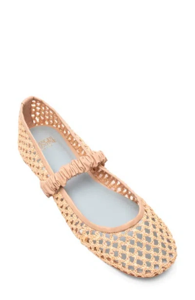 Frances Valentine Ella Ballet Flat In Brown