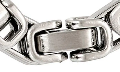 Ed Hardy Interlinked Necklace In Silver