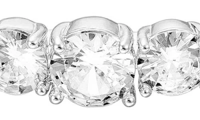 Danecraft Cubic Zirconia Bangle In Silver