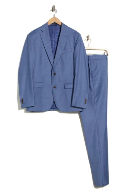 Jack Victor Explo Wool Suit In Blue