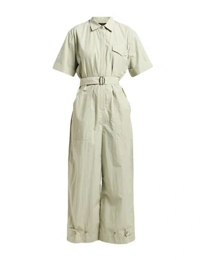 Maison Margiela Solid Color Jumpsuits In Green