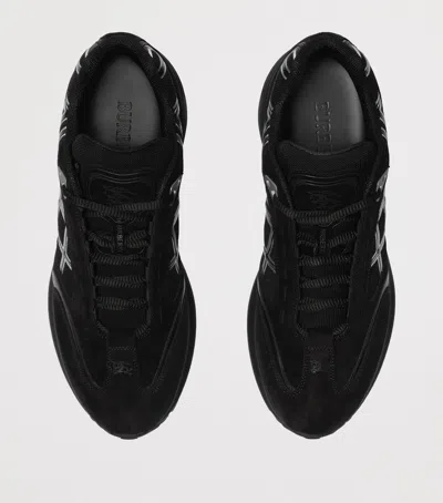 Burberry Eclipse Sneakers In Black