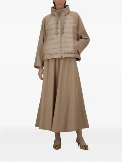 Herno Quilted Jacket In Neutral