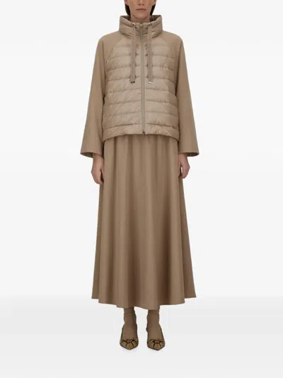 Herno Quilted Jacket In Neutral