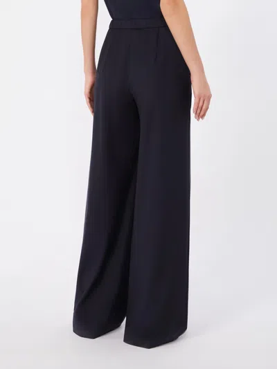 Max Mara Drawstring Wide-leg Trousers In Multi
