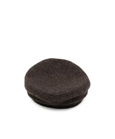 Ruslan Baginskiy Logo-embroidered Baker Boy Hat In Brown