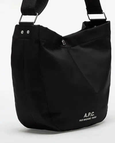 A.p.c. Borsa Journal Small Black In Black