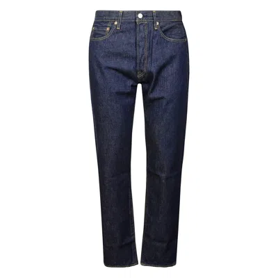 Levi's Multi-pocket Denim Trousers In Blue