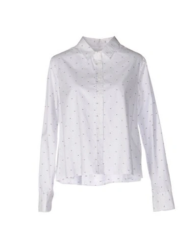 Band Of Outsiders Patterned Shirts & Blouses In White
