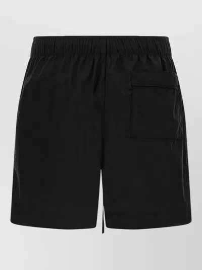 Entire Studios Relaxed Shorts Featuring A Practical Back Pocket In Black