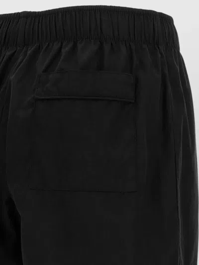 Entire Studios Relaxed Shorts Featuring A Practical Back Pocket In Black