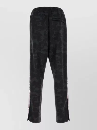Bape Solid Camo One Point Relaxed Fit Sweatpants M In Black