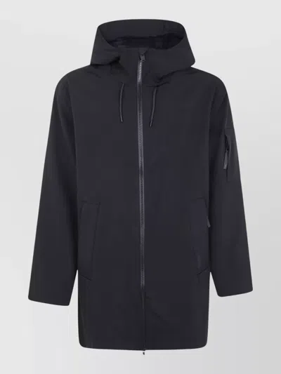 Rains Suva Vision Hooded Softshell Jacket In Black