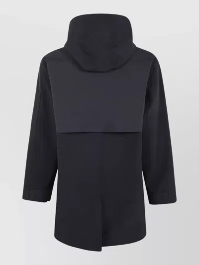 Rains Suva Vision Hooded Softshell Jacket In Black