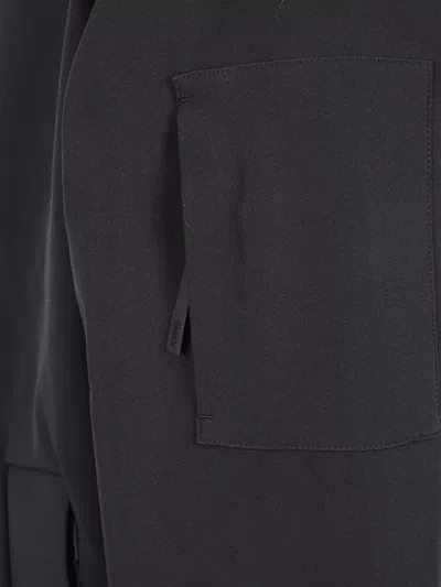 Rains Suva Vision Hooded Softshell Jacket In Black