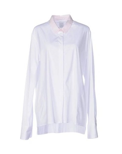 Sara Roka Solid Colour Shirts & Blouses In White