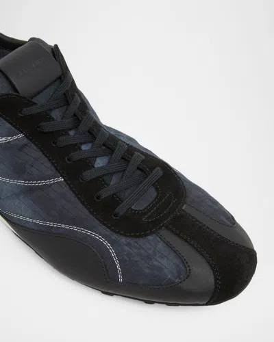 Balmain Racing Low Trainers In Black