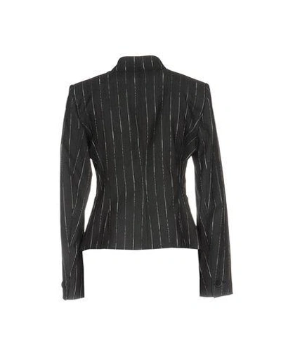 Shop Emporio Armani Sartorial Jacket In Steel Grey