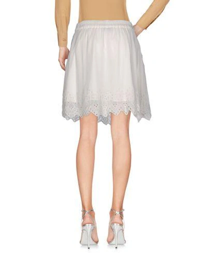 Shop Iro Mini Skirts In White