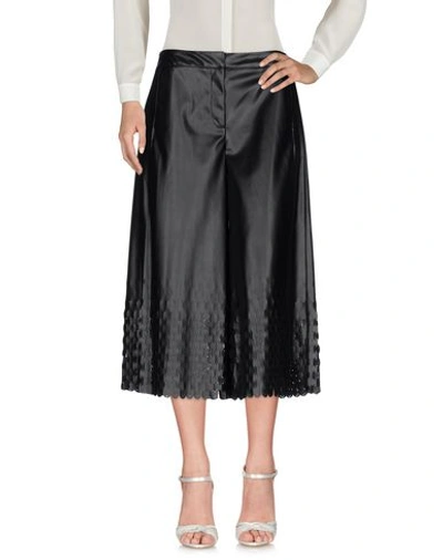 Shop Opening Ceremony Cropped Pants & Culottes In Black