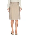 PRADA Knee length skirt,35315621MC 4