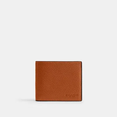 Coach Outlet Id Billfold Wallet In Brown