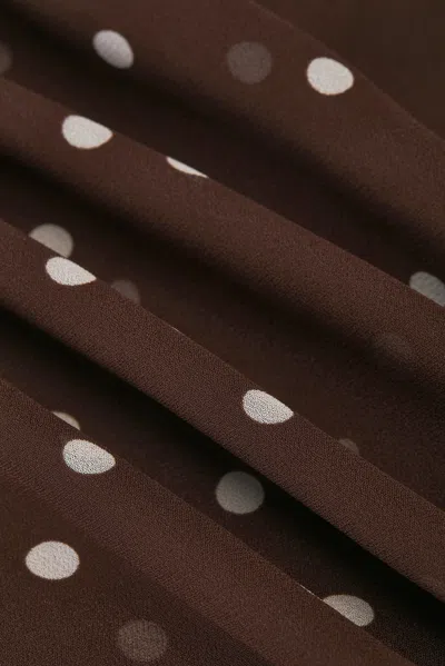 Eaves Fleur Top In Brown