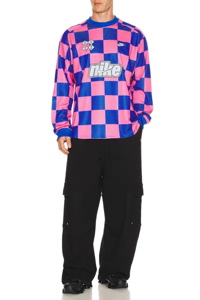 Nike Goalie Printed Long-sleeve T-shirt In Multi