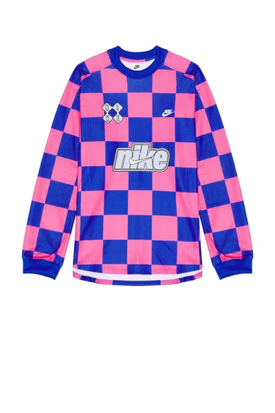 Nike Goalie Printed Long-sleeve T-shirt In Multi