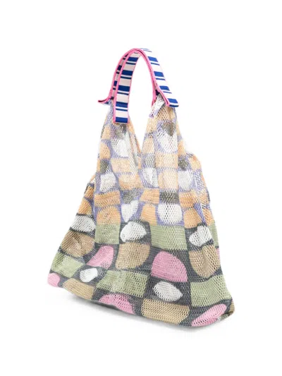 Epice Udaipur Mesh Shoulder Bag In Multi