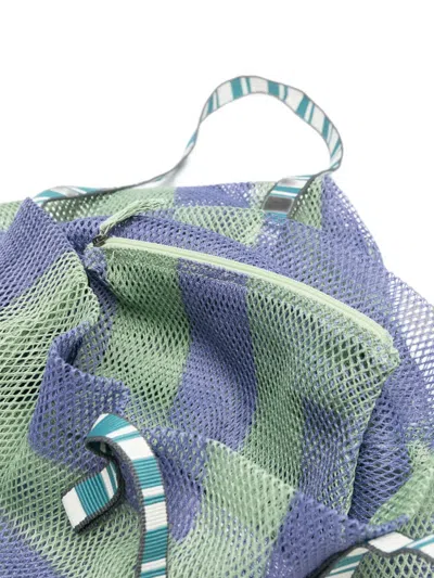 Epice Geometric-print Mesh Shoulder Bag In Multi