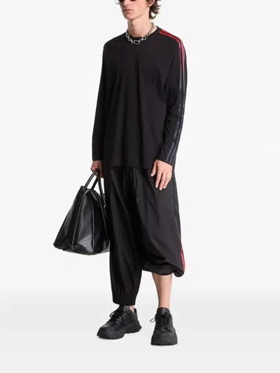 Y-3 Gradient 3-stripes Track Pants In Black