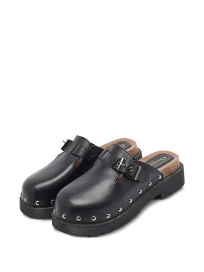 Pre-owned Dior Quake Platform Clogs In Black