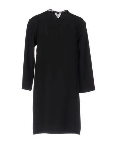 Shop Ermanno Scervino Short Dresses In Black