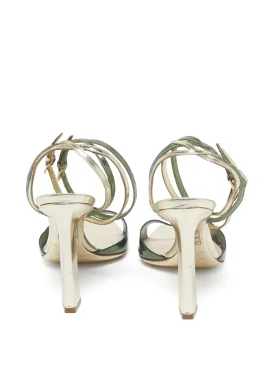 Pre-owned Dior Ankle Strap Sandals In Green
