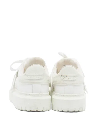 Pre-owned Dior -id Touch-strap Sneakers In White