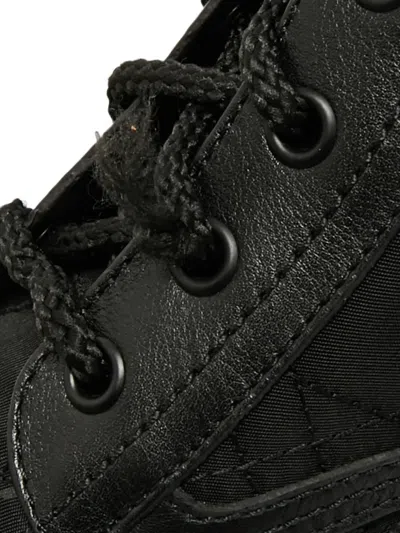 Pre-owned Dior D-trap Combat Boots In Black