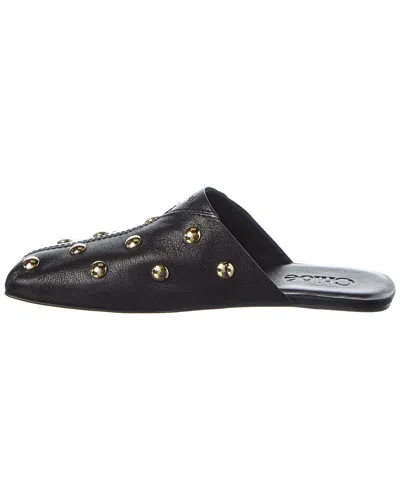 Chloé Susanna Buckle-details Studded Flat Pumps In Black